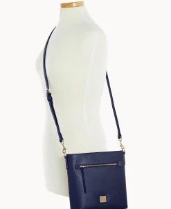 Dooney & Bourke The Saffiano Collection | Textured Leather^Saffiano Zip Crossbody