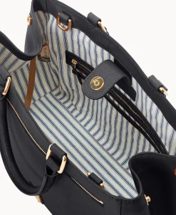 Dooney & Bourke The Saffiano Collection | Ready For the Getaway^Saffiano Zip Satchel