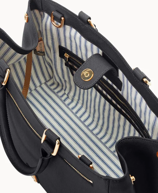 Dooney & Bourke The Saffiano Collection | Ready For the Getaway^Saffiano Zip Satchel