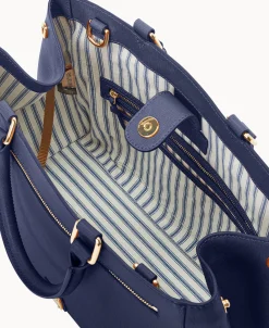 Dooney & Bourke The Saffiano Collection | Ready For the Getaway^Saffiano Zip Satchel