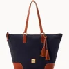 Dooney & Bourke Textured Leather | Shoulder Bags^Suede Career Tote