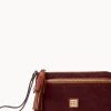 Dooney & Bourke Grab and Go | Wristlets^Suede Double Zip Wristlet