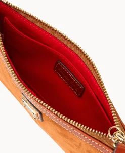 Dooney & Bourke Grab and Go | Wristlets^Suede Large Slim Wristlet