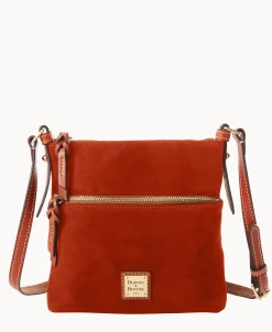 Dooney & Bourke Textured Leather | Mini Bags^Suede Letter Carrier