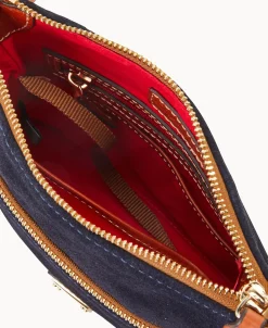 Dooney & Bourke Textured Leather | Mini Bags^Suede Letter Carrier