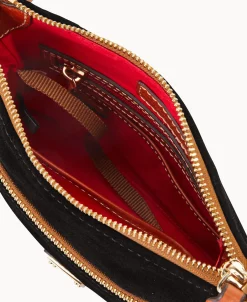Dooney & Bourke Textured Leather | Mini Bags^Suede Letter Carrier