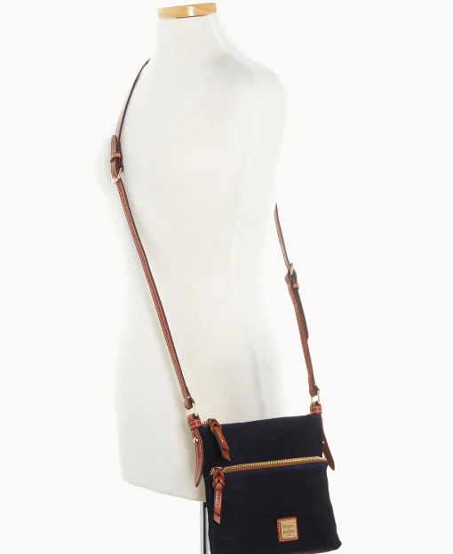 Dooney & Bourke Textured Leather | Mini Bags^Suede Letter Carrier