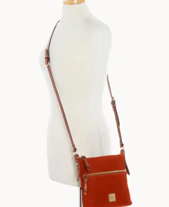 Dooney & Bourke Textured Leather | Mini Bags^Suede Letter Carrier