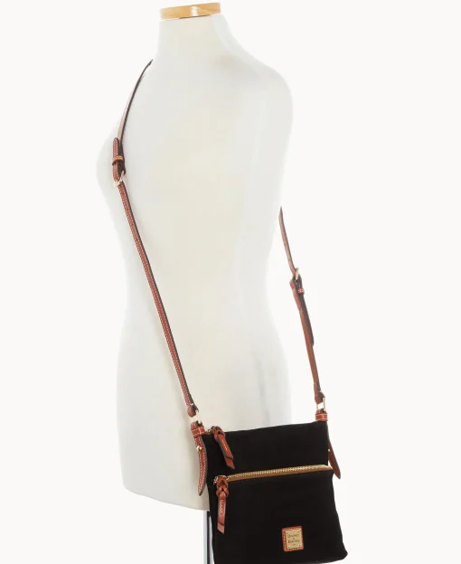 Dooney & Bourke Textured Leather | Mini Bags^Suede Letter Carrier