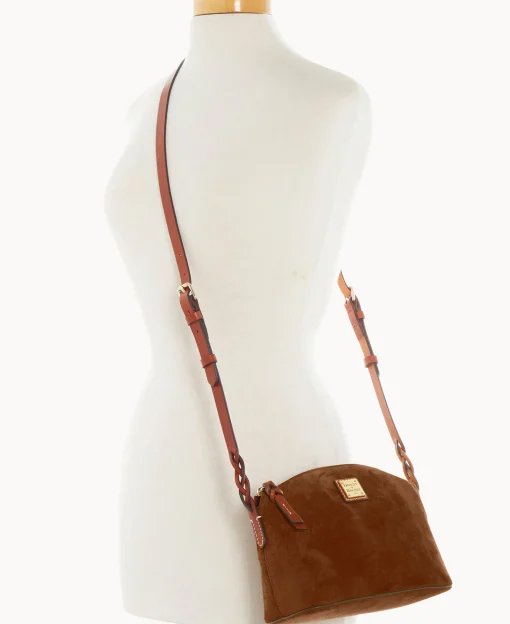 Dooney & Bourke Textured Leather | Mini Bags^Suede Penny Crossbody