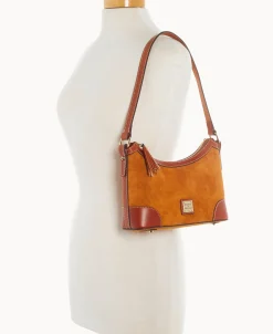 Dooney & Bourke Textured Leather | Shoulder Bags^Suede Shoulder Bag