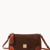 Dooney & Bourke Textured Leather | Mini Bags^Suede Slim Crossbody