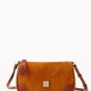 Dooney & Bourke Textured Leather | Mini Bags^Suede Slim Crossbody
