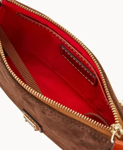 Dooney & Bourke Textured Leather | Mini Bags^Suede Slim Crossbody