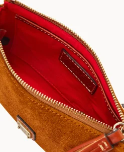Dooney & Bourke Textured Leather | Mini Bags^Suede Slim Crossbody