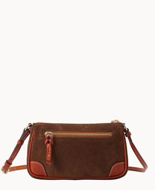 Dooney & Bourke Textured Leather | Mini Bags^Suede Slim Crossbody