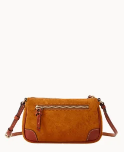 Dooney & Bourke Textured Leather | Mini Bags^Suede Slim Crossbody