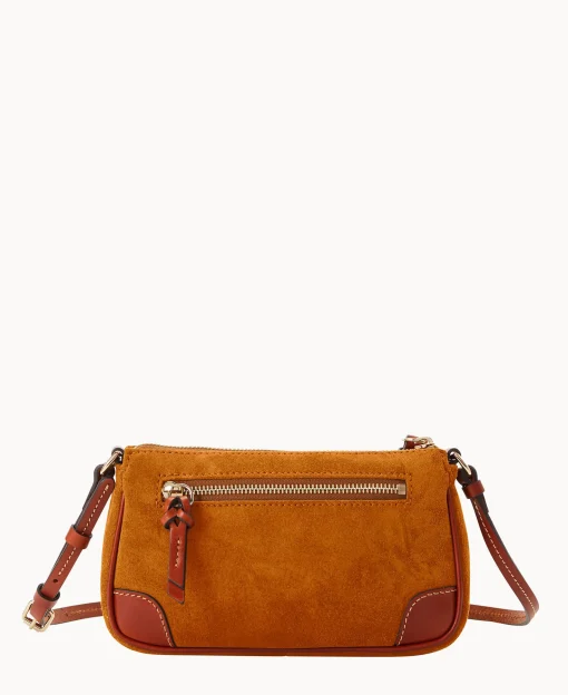 Dooney & Bourke Textured Leather | Mini Bags^Suede Slim Crossbody