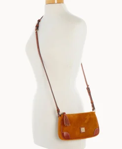 Dooney & Bourke Textured Leather | Mini Bags^Suede Slim Crossbody