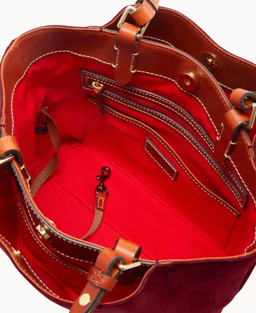 Dooney & Bourke Textured Leather | Mini Bags^Suede Small Flynn