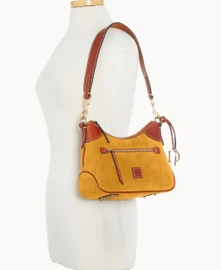 Dooney & Bourke Textured Leather | Mini Bags^Suede Small Hobo