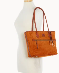 Dooney & Bourke Ready For the Getaway | Textured Leather^Suede Tote