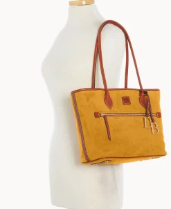 Dooney & Bourke Ready For the Getaway | Textured Leather^Suede Tote
