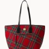 Dooney & Bourke Printed Fabric | Shoulder Bags^Tartan Tote