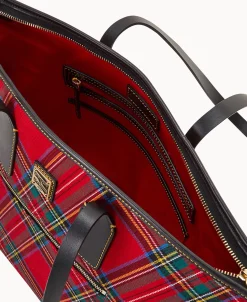 Dooney & Bourke Printed Fabric | Shoulder Bags^Tartan Tote