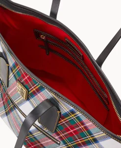 Dooney & Bourke Printed Fabric | Shoulder Bags^Tartan Tote