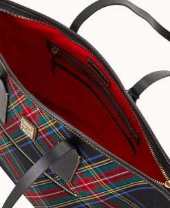 Dooney & Bourke Printed Fabric | Shoulder Bags^Tartan Tote