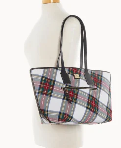 Dooney & Bourke Printed Fabric | Shoulder Bags^Tartan Tote