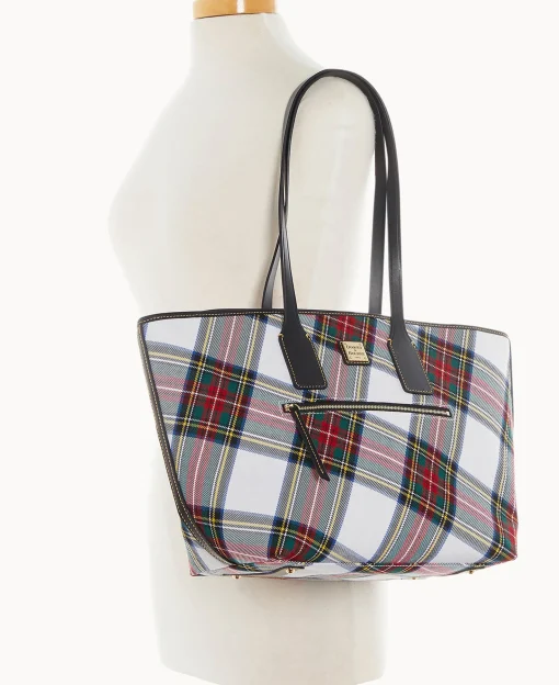 Dooney & Bourke Printed Fabric | Shoulder Bags^Tartan Tote