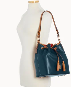 Dooney & Bourke Ready For the Getaway | Smooth Leather^Wexford Leather Tasha Drawstring