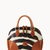 Dooney & Bourke The Zebra Collection | Spring Style^ Leather Domed Satchel