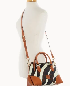 Dooney & Bourke The Zebra Collection | Spring Style^ Leather Satchel 30